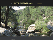 Tablet Screenshot of bedrockdreams.com